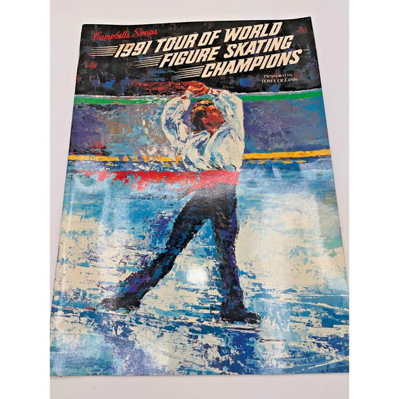 Campbell's Soups 1991 Tour Of World Figure Skating Champions Program Magazine - Picture 3 of 9